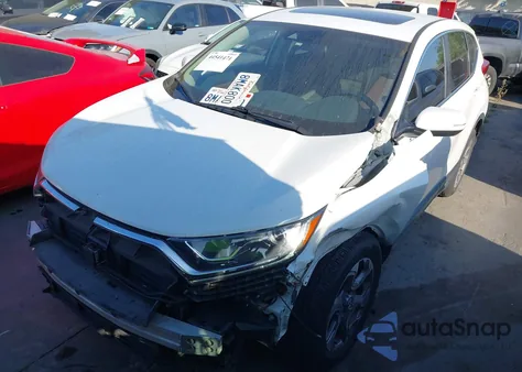 2019 Honda Cr-V Ex из США, поврежденный, VIN 7FARW1H51KE032332